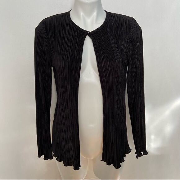 Connected Apparel 90s pilssè Y2K Light weight blouse - Picture 1 of 9